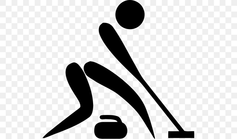 Winter Olympic Games Curling Pictogram Clip Art, PNG, 525x480px, Olympic Games, Artistic Gymnastics, Artwork, Black, Black And White Download Free