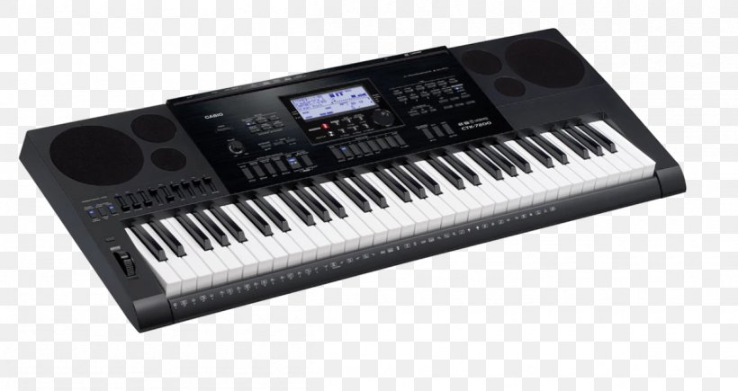 Electronic Keyboard Casio Musical Instruments Piano, PNG, 1204x640px, Keyboard, Casio, Computer Component, Digital Piano, Electric Piano Download Free