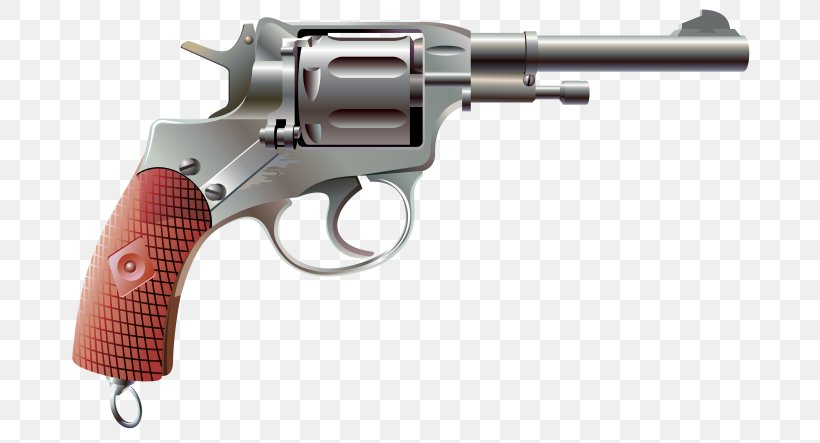 Revolver Firearm Gun Barrel Pistol Trigger, PNG, 700x443px, Revolver, Air Gun, Ammunition, Bullet, Firearm Download Free