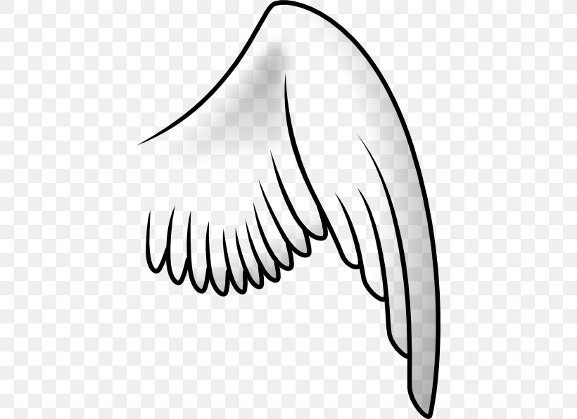 Buffalo Wing Clip Art, PNG, 432x596px, Wing, Angel Wing, Area, Beak, Black Download Free