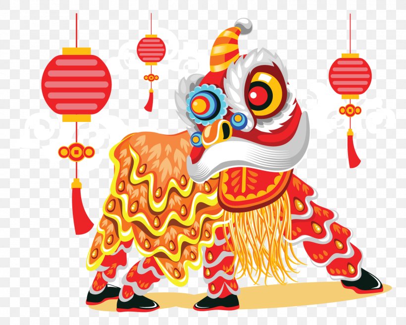 Lion Dance Chinese New Year Illustration, PNG, 1500x1200px, China, Art, Cartoon, Chinese Dragon, Chinese New Year Download Free