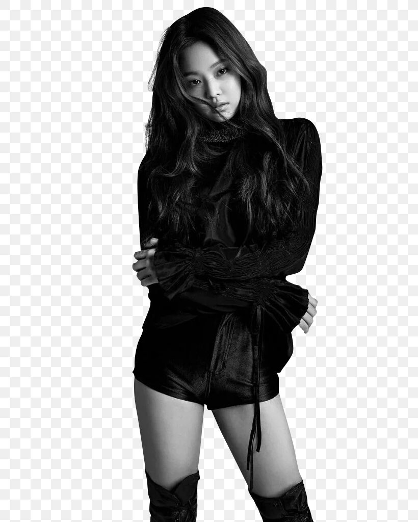 Jennie Kim BLACKPINK YG Entertainment K-pop, PNG, 485x1024px, Watercolor, Cartoon, Flower, Frame, Heart Download Free