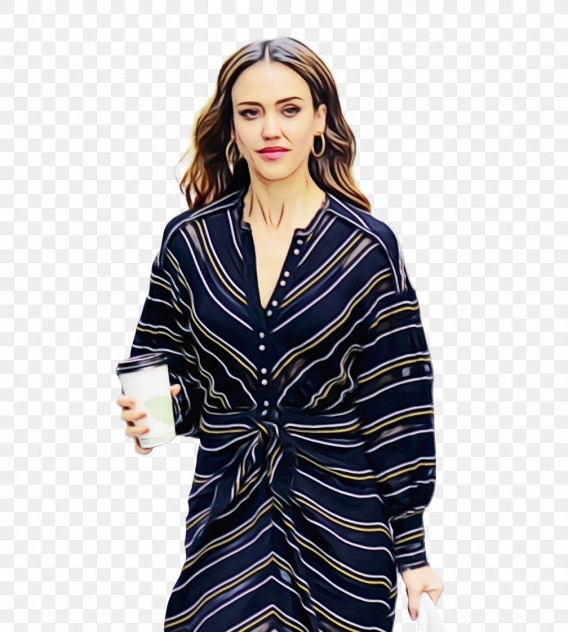 Jessica Alba Sin City Businessperson Proenza Schouler Crepe Striped Long Sleeve Dress, PNG, 948x1056px, Jessica Alba, Actor, Blazer, Businessperson, Cardigan Download Free