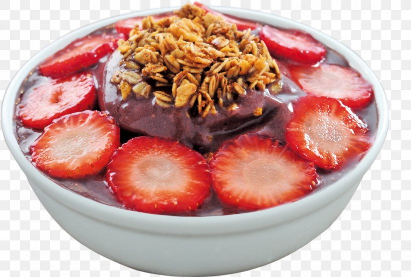 Açaí Na Tigela Strawberry Ice Cream Pizza Breakfast Cereal, PNG, 950x641px, Strawberry, Bowl, Breakfast Cereal, Chocolate, Commodity Download Free