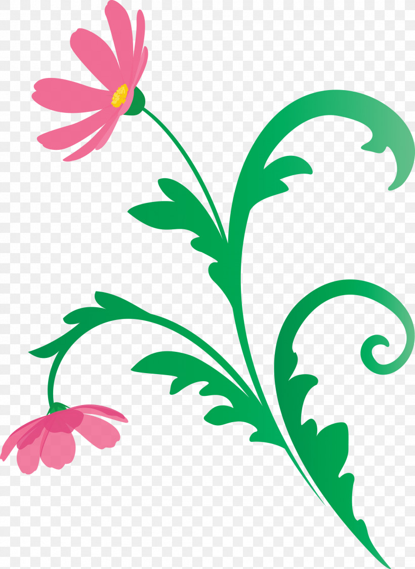 Flower Frame Floral Frame, PNG, 2188x3000px, Flower Frame, Floral Frame, Flower, Leaf, Pedicel Download Free