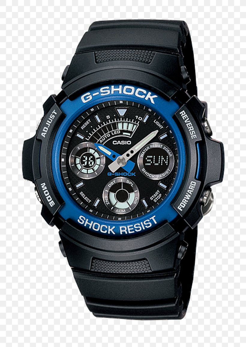 G-Shock AW-591 Shock-resistant Watch Casio, PNG, 800x1154px, Gshock Aw591, Brand, Casio, Electric Blue, Gshock Download Free