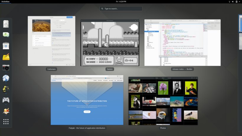 GNOME Shell Desktop Environment Window, PNG, 1600x900px, Gnome Shell, Brand, Computer, Computer Monitor, Computer Program Download Free