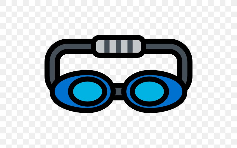 Goggles Glasses Eyewear Clip Art, PNG, 512x512px, Goggles, Eyewear, Glasses, Sport, Sunglasses Download Free