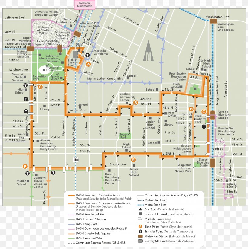 Downtown Los Angeles Bus Map Los Angeles County Metropolitan Transportation Authority Los Angeles Department Of Transportation, PNG, 1920x1934px, Downtown Los Angeles, Area, Bus, Elevation, Engineering Download Free