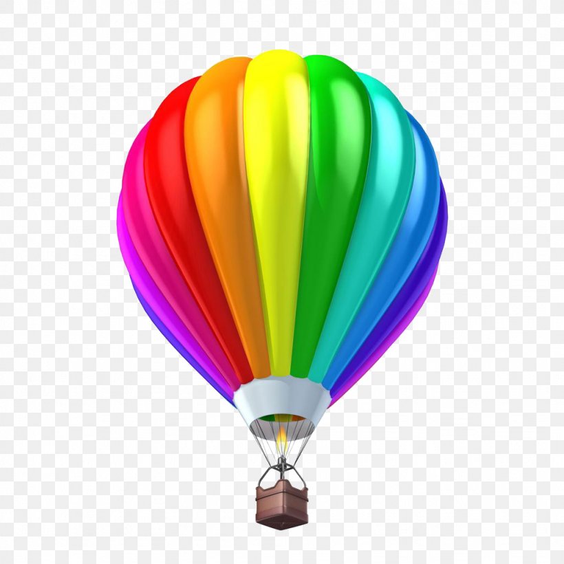Hot Air Balloon Parachute Clip Art, PNG, 1024x1024px, Hot Air Balloon, Aviation, Balloon, Hot Air Ballooning, Kite Download Free
