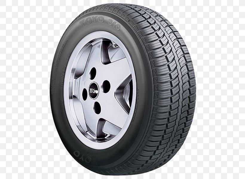Tread Car Toyo Tire & Rubber Company Motor Vehicle Tires Toyo 310 Summer Tyres, PNG, 600x600px, Tread, Alloy Wheel, Auto Part, Automotive Tire, Automotive Wheel System Download Free