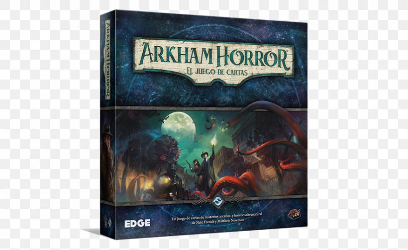 Arkham Horror: The Card Game Call Of Cthulhu The Dunwich Horror, PNG, 880x540px, Arkham Horror The Card Game, Advertising, Arkham, Arkham Horror, Board Game Download Free