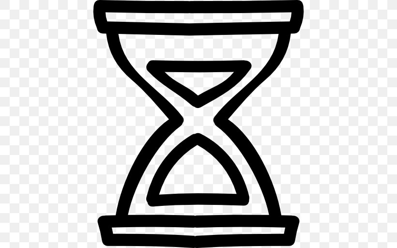 Hourglass Egg Timer Clock, PNG, 512x512px, Hourglass, Black And White, Clock, Countdown, Egg Timer Download Free