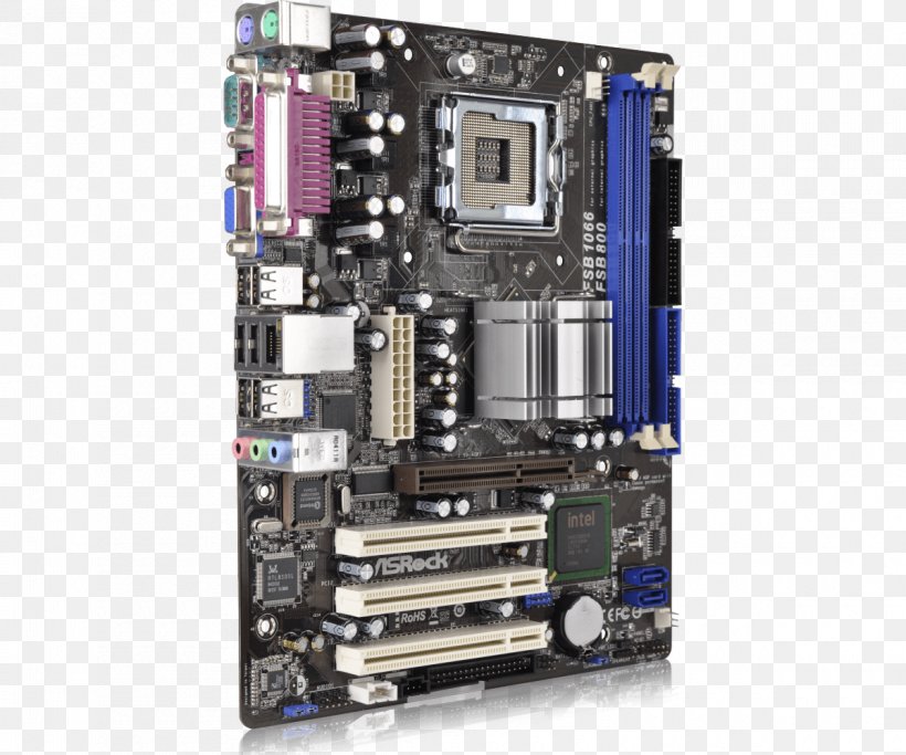 Motherboard Intel LGA 775 MicroATX CPU Socket, PNG, 1200x1000px, Motherboard, Asrock 775i65g, Atx, Central Processing Unit, Chipset Download Free