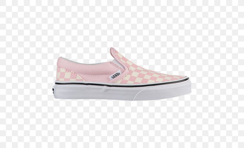 Sports Shoes Slip-on Shoe Vans Men's Classic Slip-on Skate Shoe Checkerboard Zephyr Pink US Women U, PNG, 500x500px, Sports Shoes, Adidas, Athletic Shoe, Check, Converse Download Free