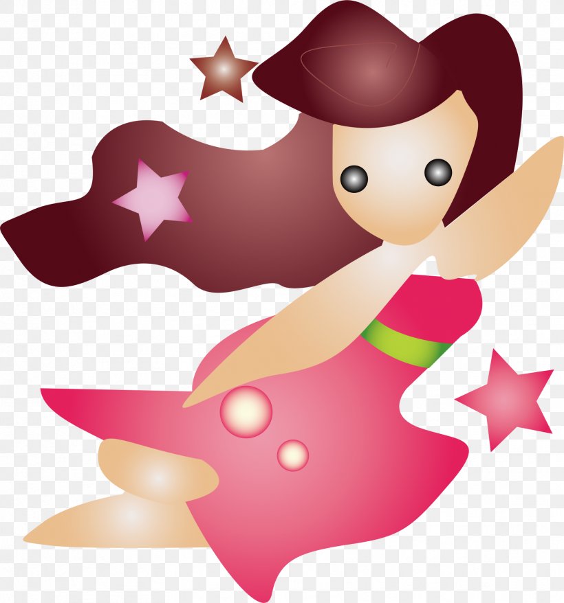 Virgo Clip Art, PNG, 1711x1834px, Virgo, Fictional Character, Mythical Creature, Pink, Windows Metafile Download Free