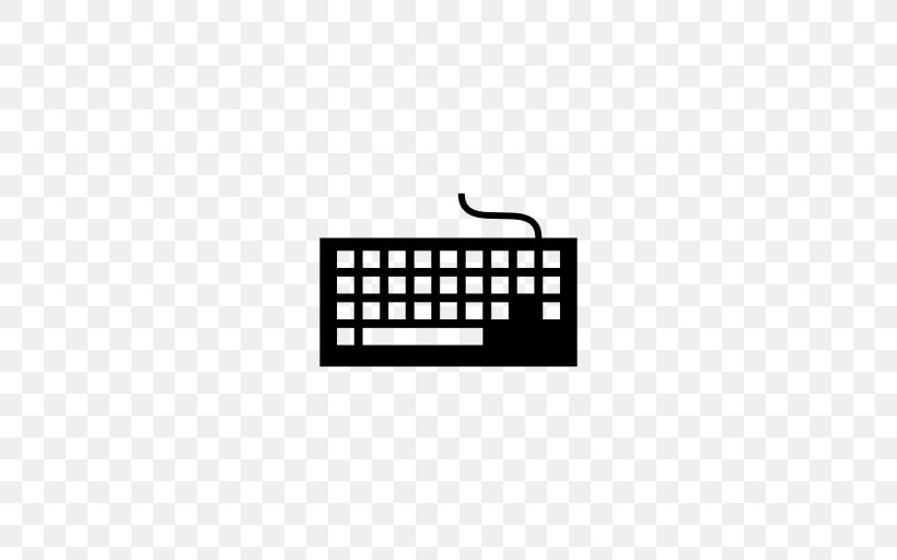 Computer Keyboard Computer Mouse Clip Art, PNG, 512x512px, Computer Keyboard, Area, Black, Black And White, Brand Download Free