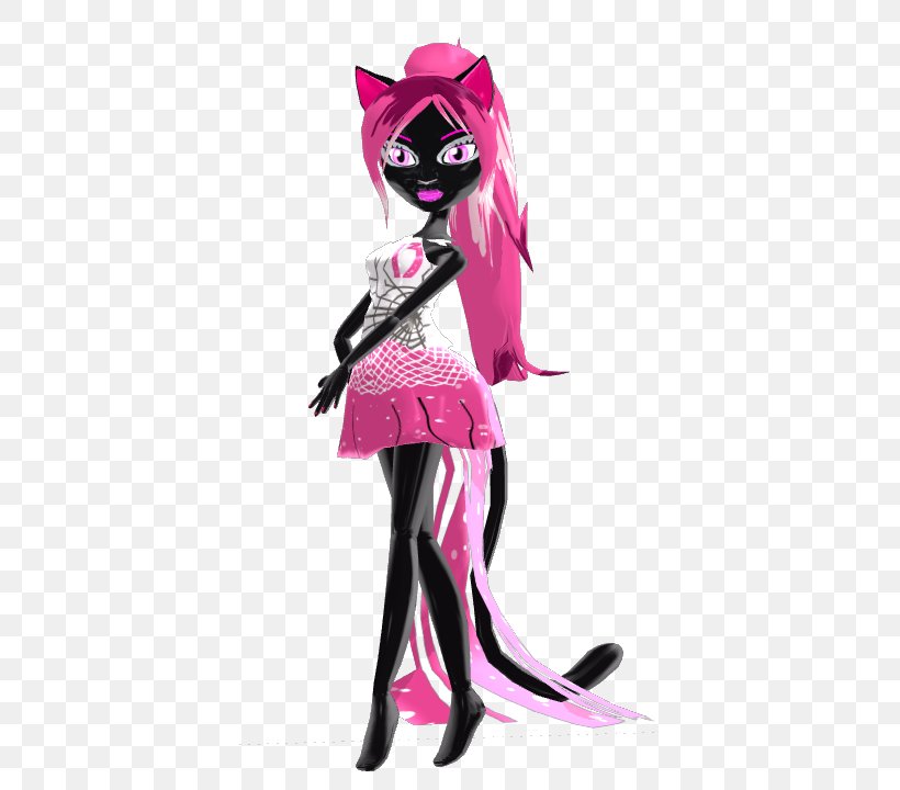 Doll Monster High Scare-Mester Catty Noir Monster High Scare-Mester Catty Noir OOAK, PNG, 384x720px, Doll, Boo York Boo York, Catty Noir, Costume, Costume Design Download Free