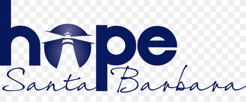 Hope Santa Barbara Logo Brand Generosity, PNG, 1000x416px, Logo, Blue, Brand, Charitable Organization, Expense Download Free