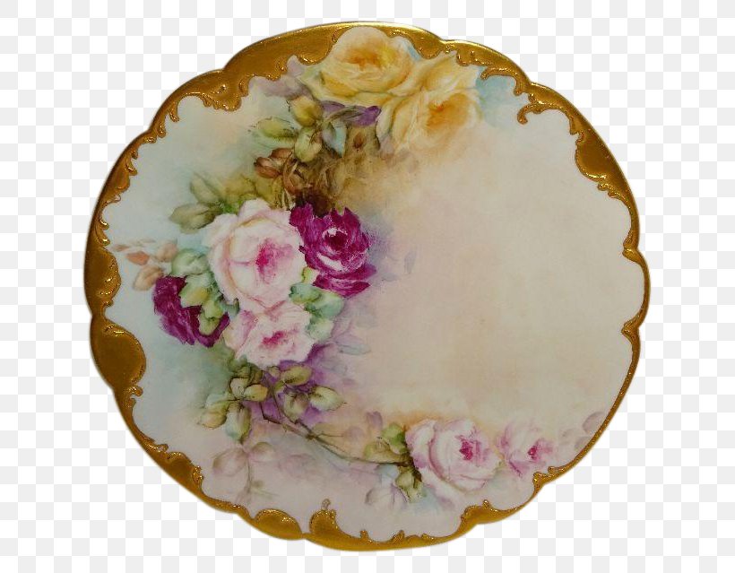 Limoges Plate Tableware Platter Porcelain, PNG, 639x639px, Limoges, Antique, Bone China, Dishware, Floral Design Download Free