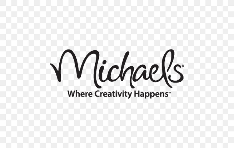 Logo Michaels Art Internet Coupon Font, PNG, 518x518px, Logo, Area, Art, Black, Black And White Download Free