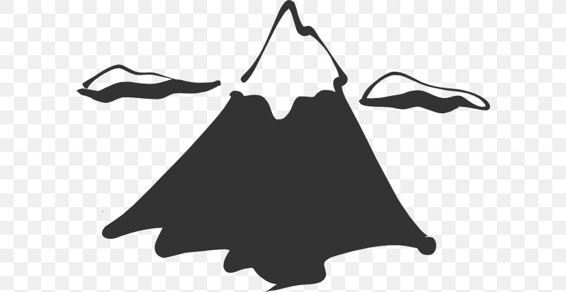 Mountain Clip Art, PNG, 600x423px, Mountain, Bat, Black, Black And White, Blog Download Free