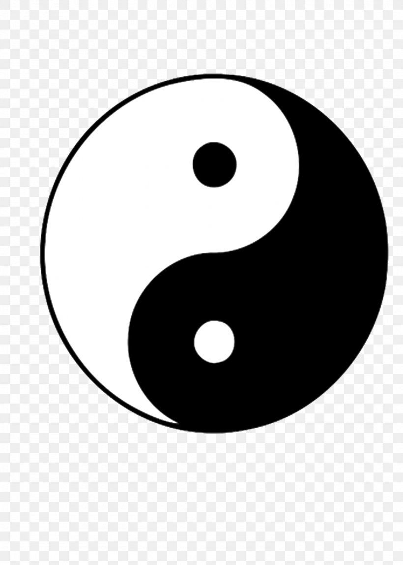 Yin And Yang Clip Art, PNG, 1500x2100px, Yin And Yang, Area, Art, Black And White, Decal Download Free