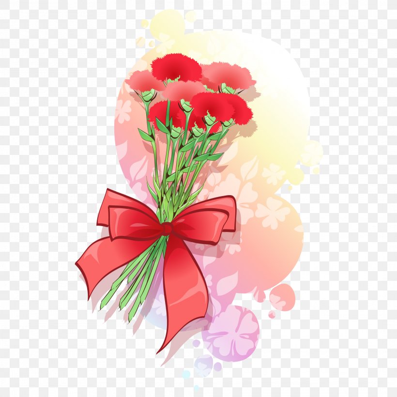 Carnation Flower Euclidean Vector, PNG, 2126x2126px, Carnation, Cdr, Cut Flowers, Flora, Floral Design Download Free