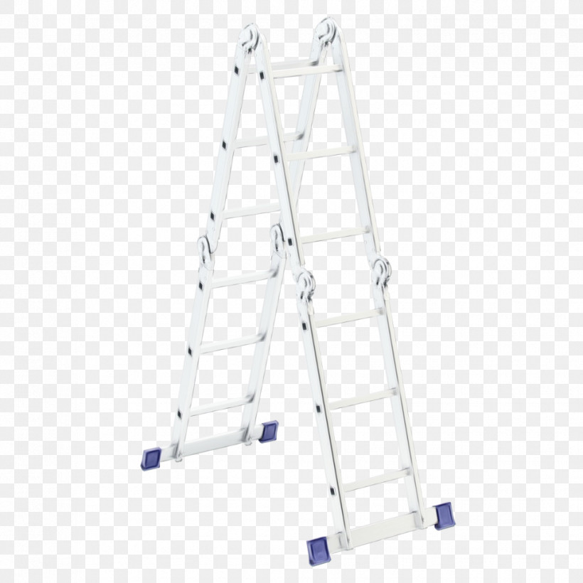 Ladder Tool Aluminium Furniture, PNG, 970x970px, Watercolor, Aluminium, Furniture, Ladder, Paint Download Free