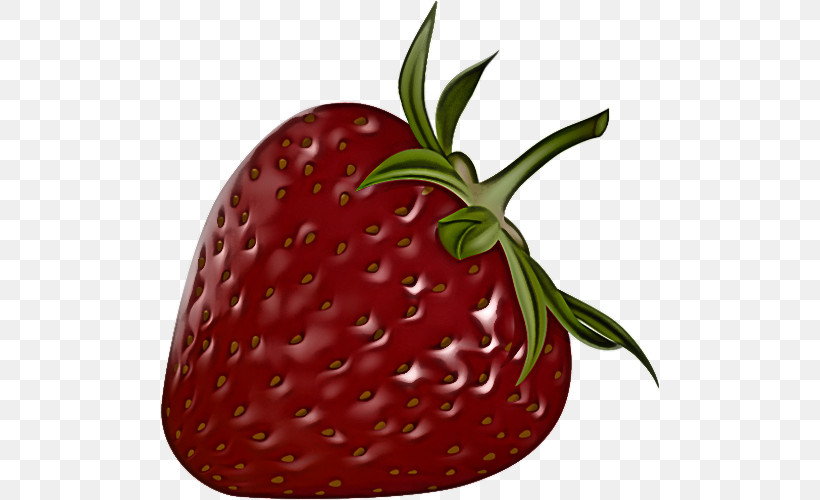 Strawberry, PNG, 500x500px, Strawberry, Accessory Fruit, Berry, Food, Fruit Download Free