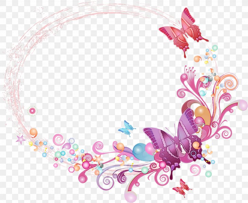 butterfly borders and backgrounds