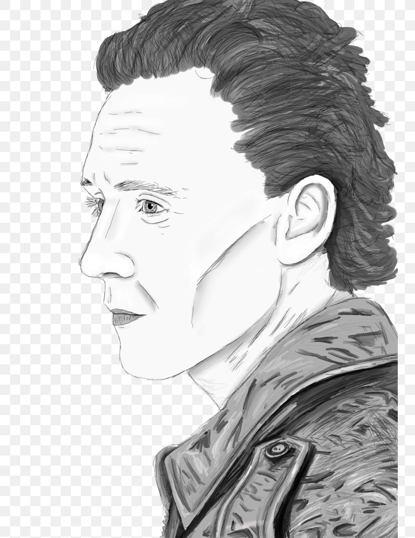 Black And White Loki Male Art Drawing, PNG, 752x1063px, Black And White, Art, Artwork, Cheek, Chin Download Free