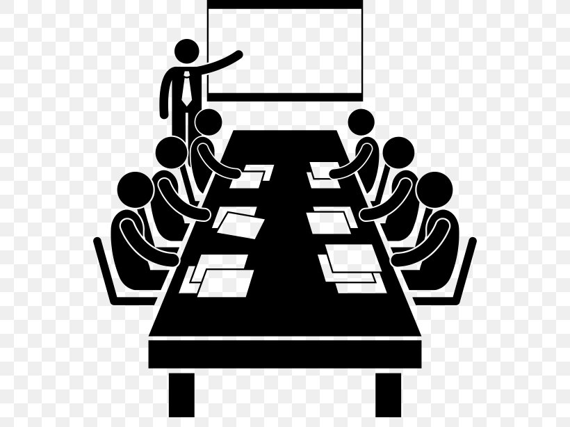 Board Of Directors Meeting Conference Centre Management, PNG, 700x614px, Board Of Directors, Black And White, Communication, Conference Centre, Coworking Download Free