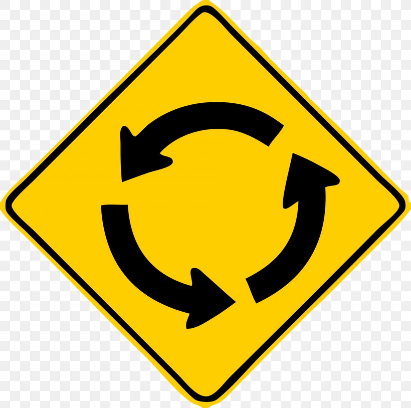 Intersection Traffic Sign Manual On Uniform Traffic Control Devices Warning Sign Traffic Circle, PNG, 820x814px, Intersection, Area, Driving, Road, Road Traffic Safety Download Free