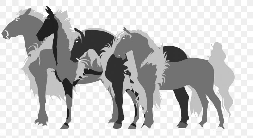 Mustang American Paint Horse Gray Wolf Pony Mane, PNG, 1600x875px, Mustang, American Paint Horse, Black And White, Cattle Like Mammal, Deviantart Download Free