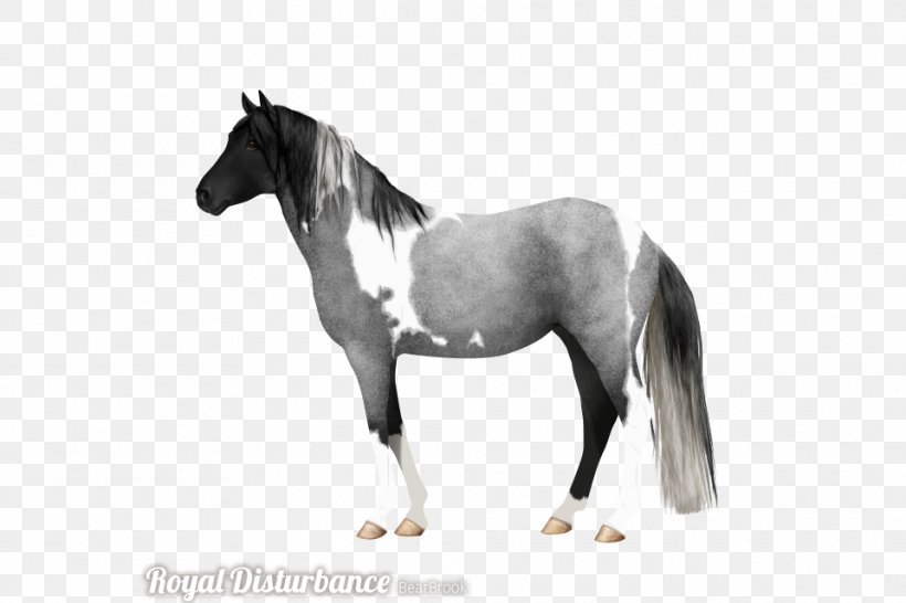 Mustang Stallion Mare Halter Rein, PNG, 960x640px, Mustang, Black And White, Bridle, Halter, Horse Download Free