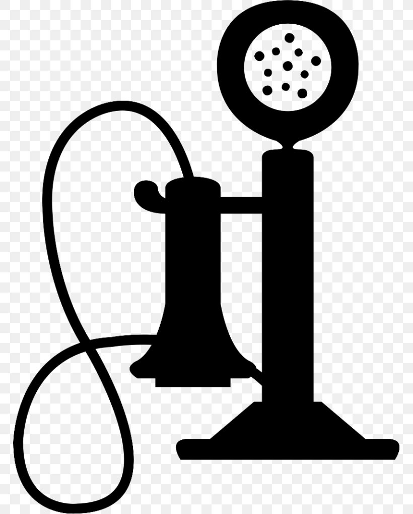 Telephone Clip Art, PNG, 768x1019px, Telephone, Artwork, Black And White, Communication, Line Art Download Free