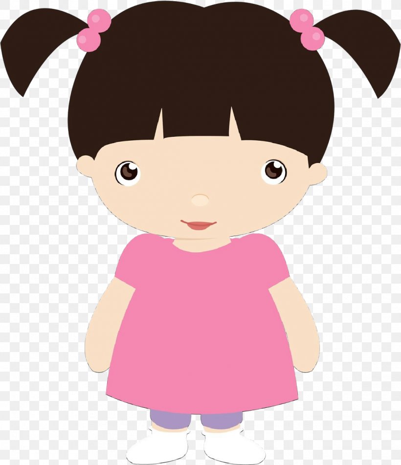Cartoon Pink Brown Hair Child Ear, PNG, 1142x1325px, Cartoon, Black Hair, Brown Hair, Child, Doll Download Free