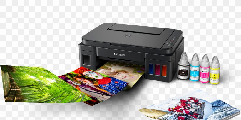 Inkjet Printing Multi-function Printer Canon Secunderabad, PNG, 1200x600px, Inkjet Printing, Canon, Canon Singapore Pte Ltd, Color Printing, Electronic Device Download Free