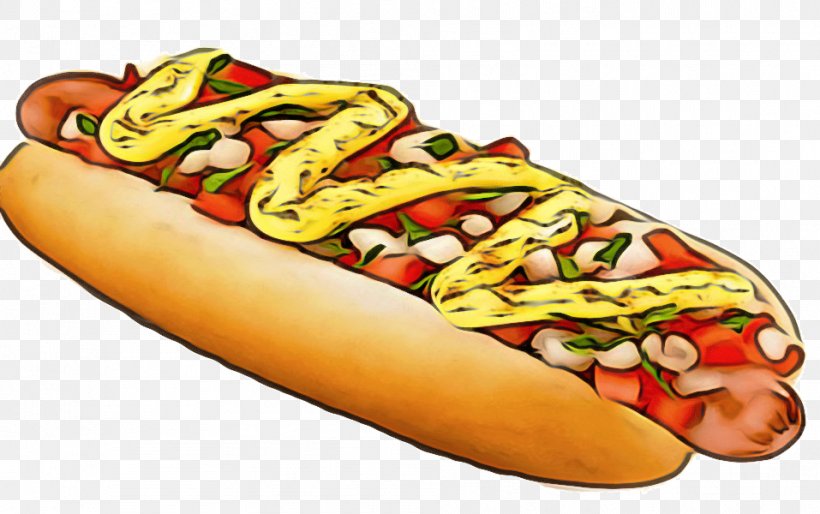 Junk Food Cartoon, PNG, 957x600px, Chicagostyle Hot Dog, Amazon Prime, American Food, Black Forest, Bocadillo Download Free