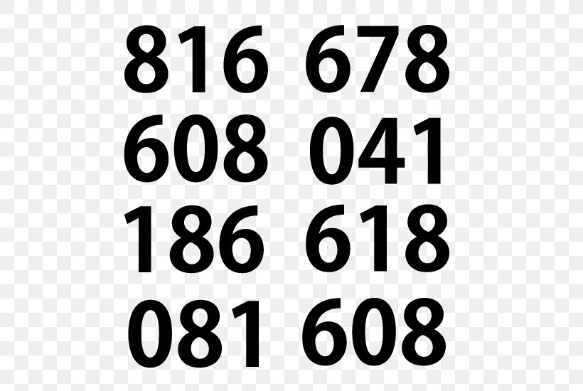Number Numerical Digit Spot The Difference Brand Printing, PNG, 550x550px, Number, Area, Black, Black And White, Black M Download Free