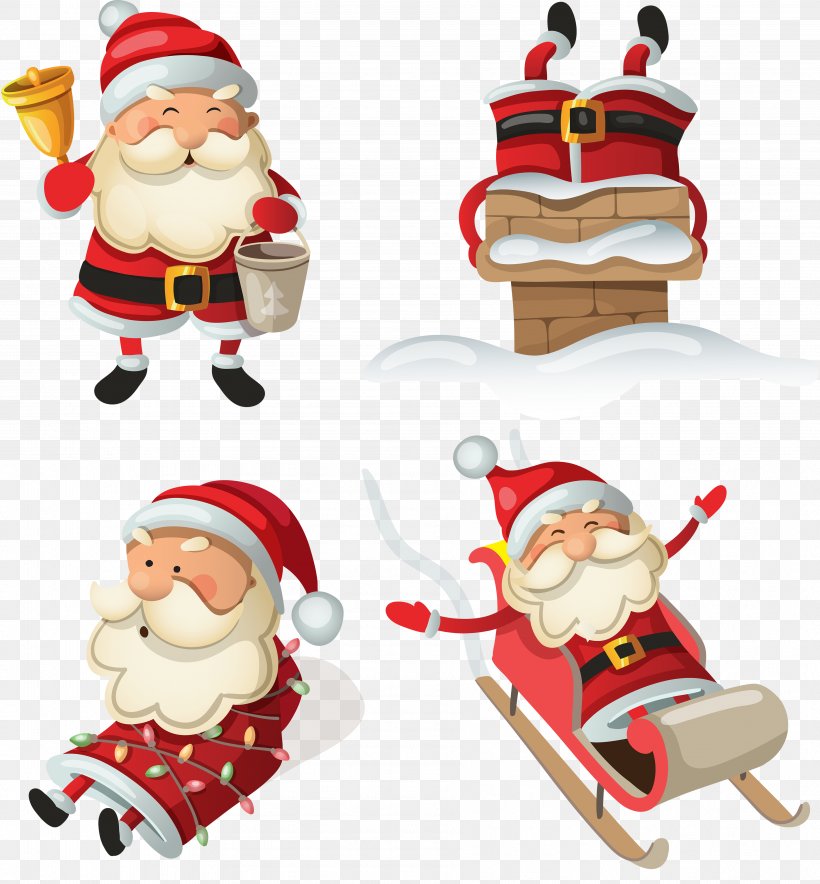 Santa Claus Clip Art, PNG, 3617x3900px, Santa Claus, Christmas, Christmas Decoration, Christmas Ornament, Fictional Character Download Free
