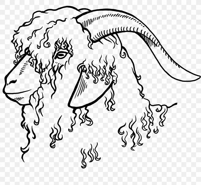 Angora Goat Drawing Angora Wool Mohair Clip Art, PNG, 2400x2204px, Angora Goat, Angora Wool, Art, Artwork, Beak Download Free