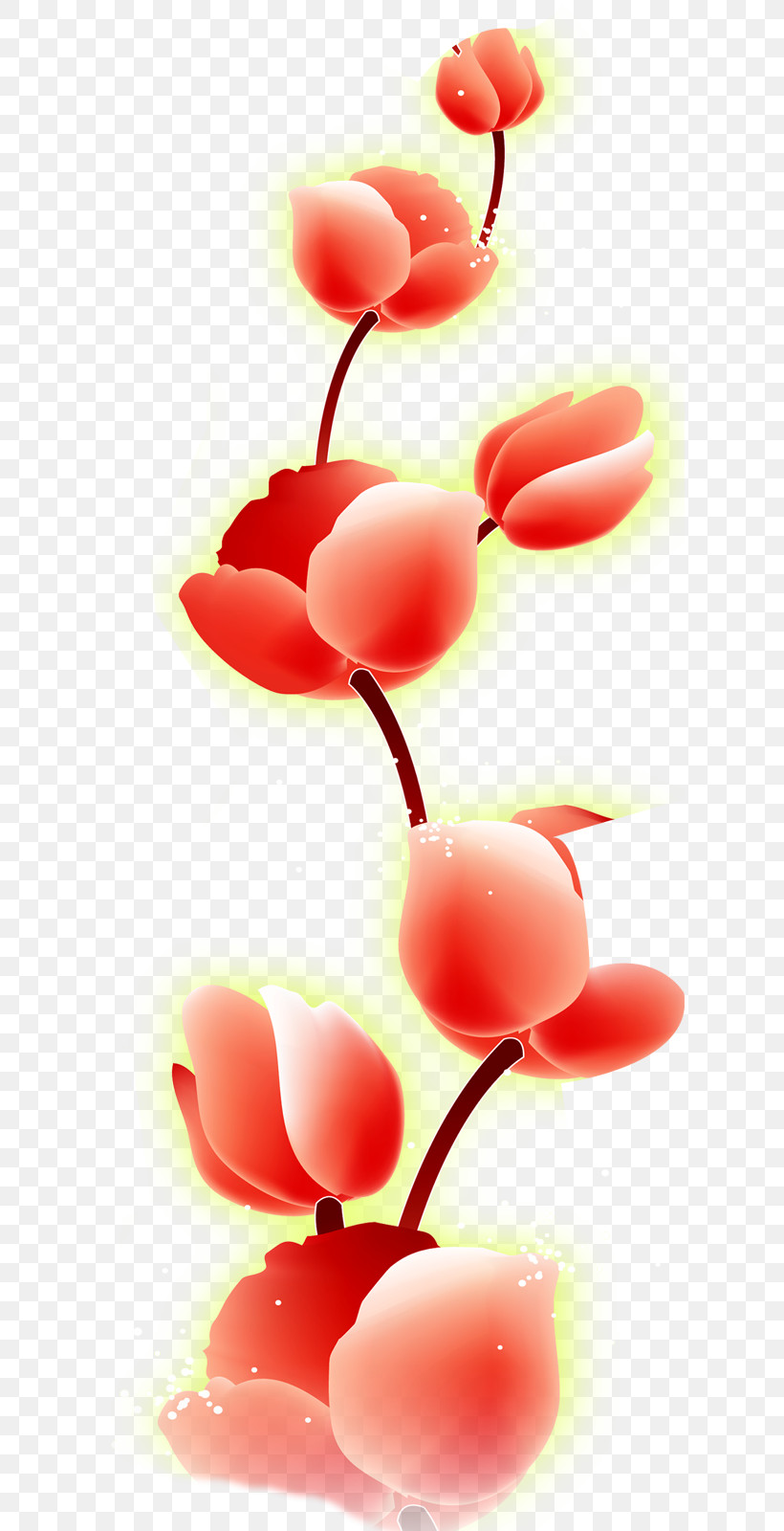 Flower Border, PNG, 613x1600px, Flower Border, Flower, Heart, Petal, Pink Download Free