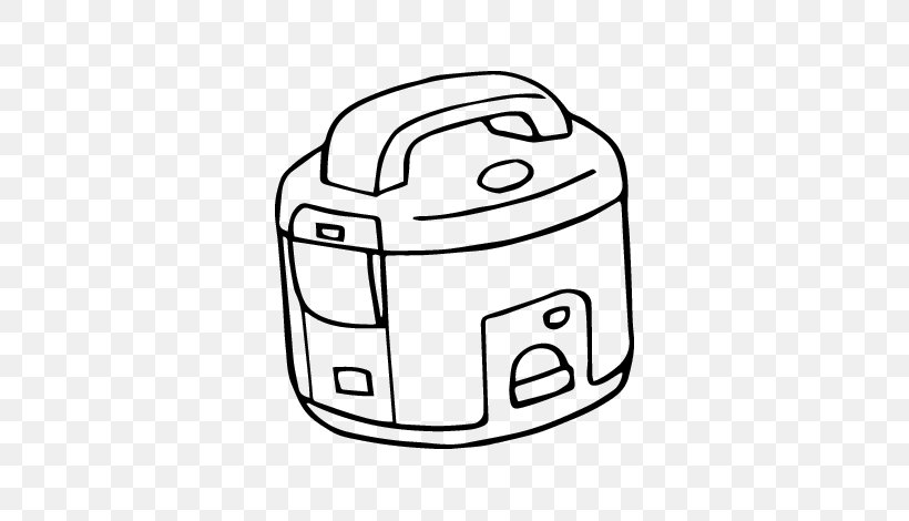 Rice Cookers Coloring Book Drawing Microwave Ovens, PNG, 600x470px, Rice, Area, Black And White, Bowl, Coloring Book Download Free