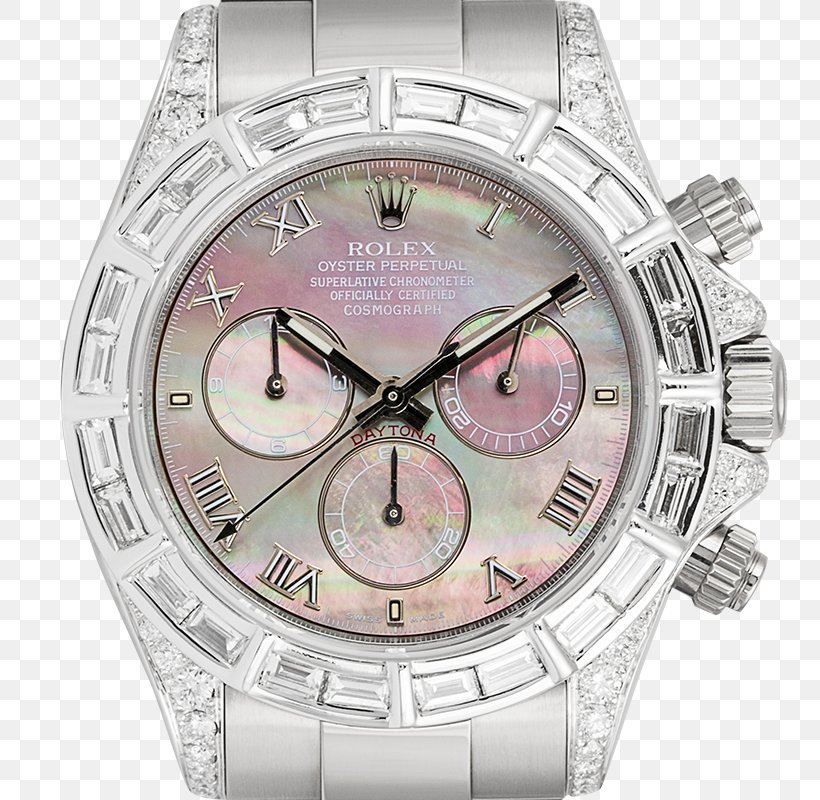 Rolex Daytona Diamond Watch Colored Gold, PNG, 800x800px, Rolex Daytona, Brand, Chronograph, Chronometer Watch, Colored Gold Download Free