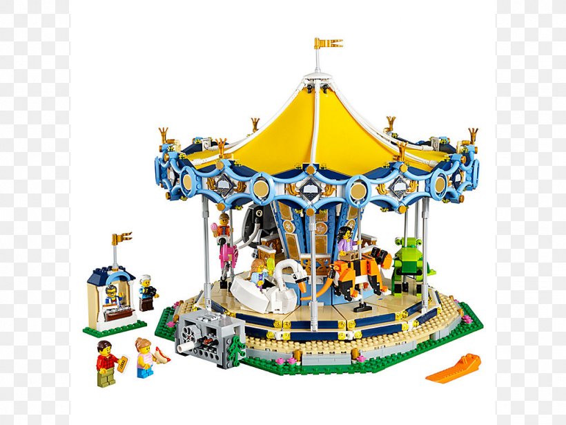Amazon.com LEGO 10257 Creator Carousel Lego Creator Lego Minifigure, PNG, 1024x768px, Amazoncom, Amusement Park, Amusement Ride, Carousel, Lego Download Free