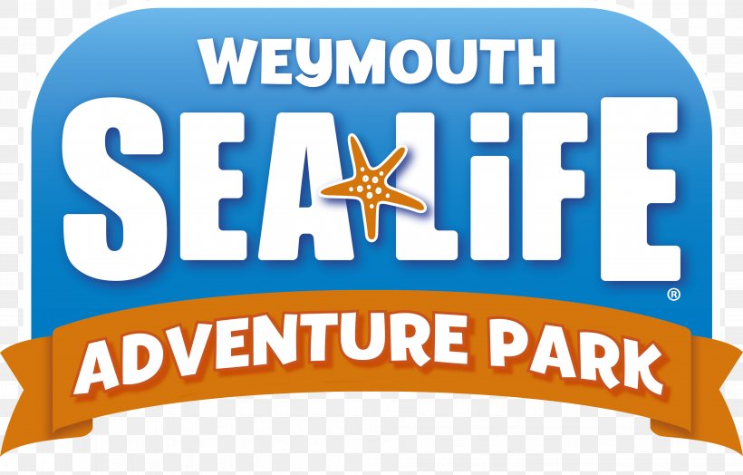 Weymouth SEA LIFE Adventure Park Sea Life Centres Logo Organization Public Aquarium, PNG, 3926x2513px, Sea Life Centres, Advertising, Area, Banner, Brand Download Free