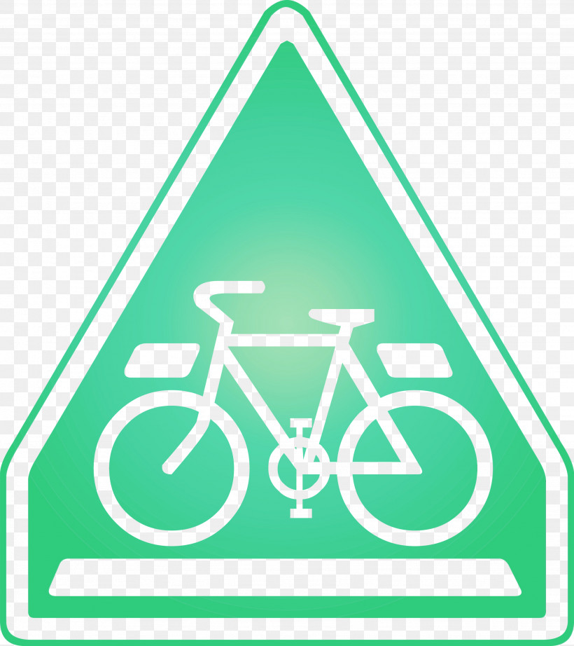 Bicycle Traffic Sign Road Bike Path Cycling, PNG, 2667x3000px, Watercolor, Bicycle, Bicycle Parking, Bike Lane, Bike Path Download Free