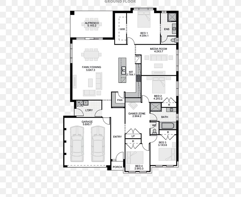 Floor Plan Furniture, PNG, 540x670px, Floor Plan, Area, Black And White, Diagram, Drawing Download Free